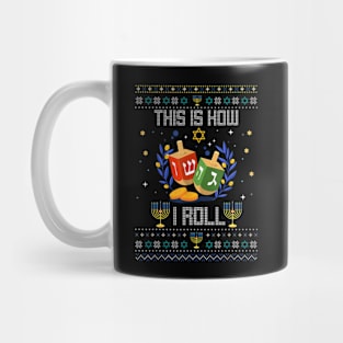 This Is How I Roll Happy Hanukkah Mug